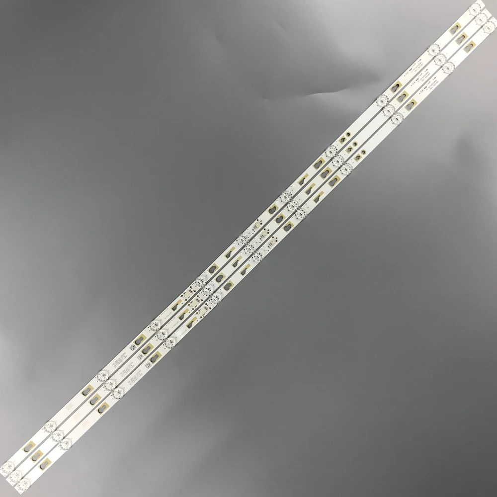 

NEW 3pcs LED backlight strip For Thomson T49FSL6010 HR-99A05-00437 LVF490CSDX LE03RB2R0-DK 4C-LB490T-HR9 49D1200 49HR332M11A2 V3