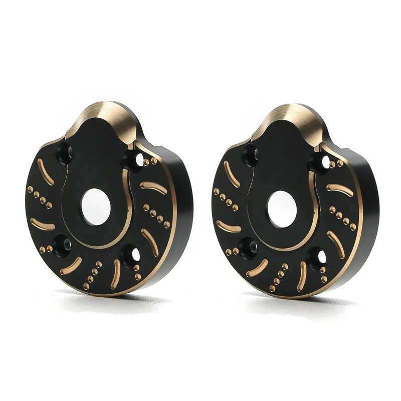 

2Pcs Brass Counterweight Balance Heavy Weight Portal Drive Housing For Axial Capra1.9 UTB/ SCX10 III RC Car Upgrades Parts