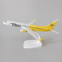 new 20cm alloy metal ukraine air bees airlines boeing 737 b737 airplane model diecast air plane model aircraft kids gifts toys