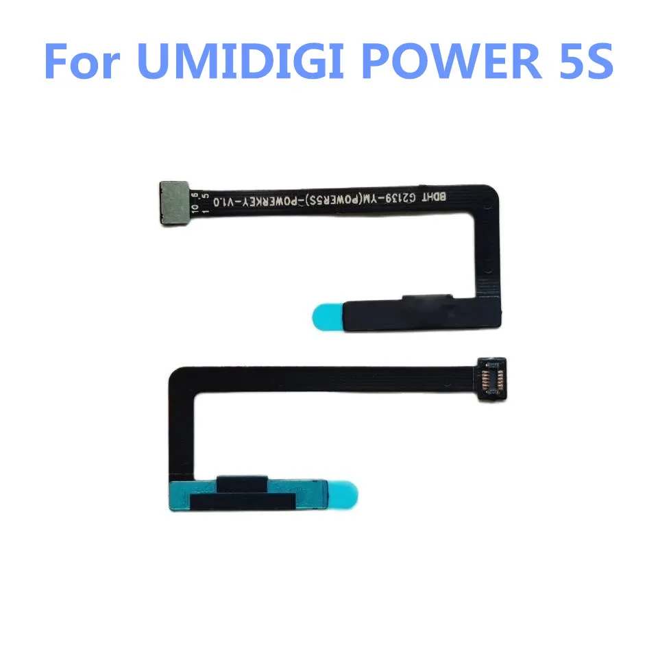 

Original For UMIDIGI POWER 5S Smart Phone Volume Up Down Contorl Turn On Power Button Flex Cable Side FPC