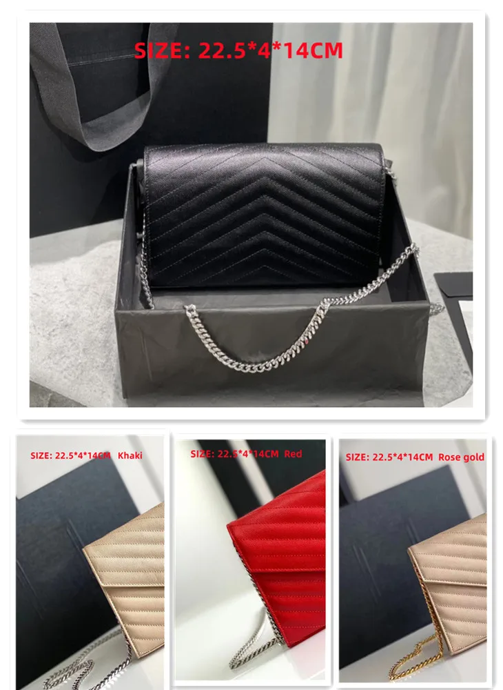 

Роскошная дизайнерская дамская сумка-конверт из натуральной кожи, сумочка на плечо с откидной крышкой, мессенджер на цепочке, клатчи для же...
