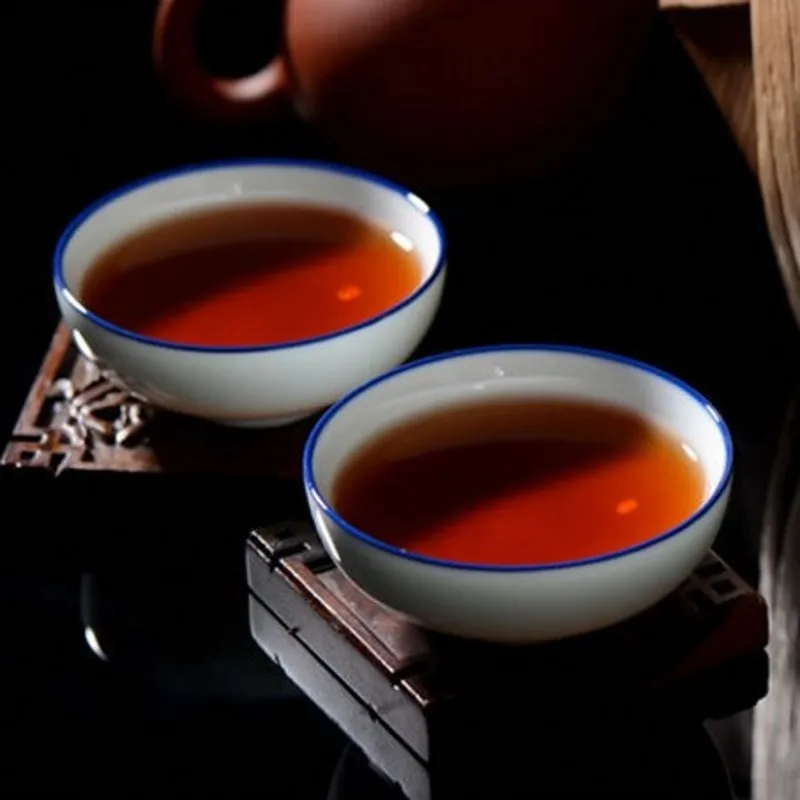 Chinese Tea Yunnan Ripe Puer 357g Oldest Tea Pu'er Ancestor Antique Honey Sweet Pu-erh Ancient Tree Pu'er Tea no teapot
