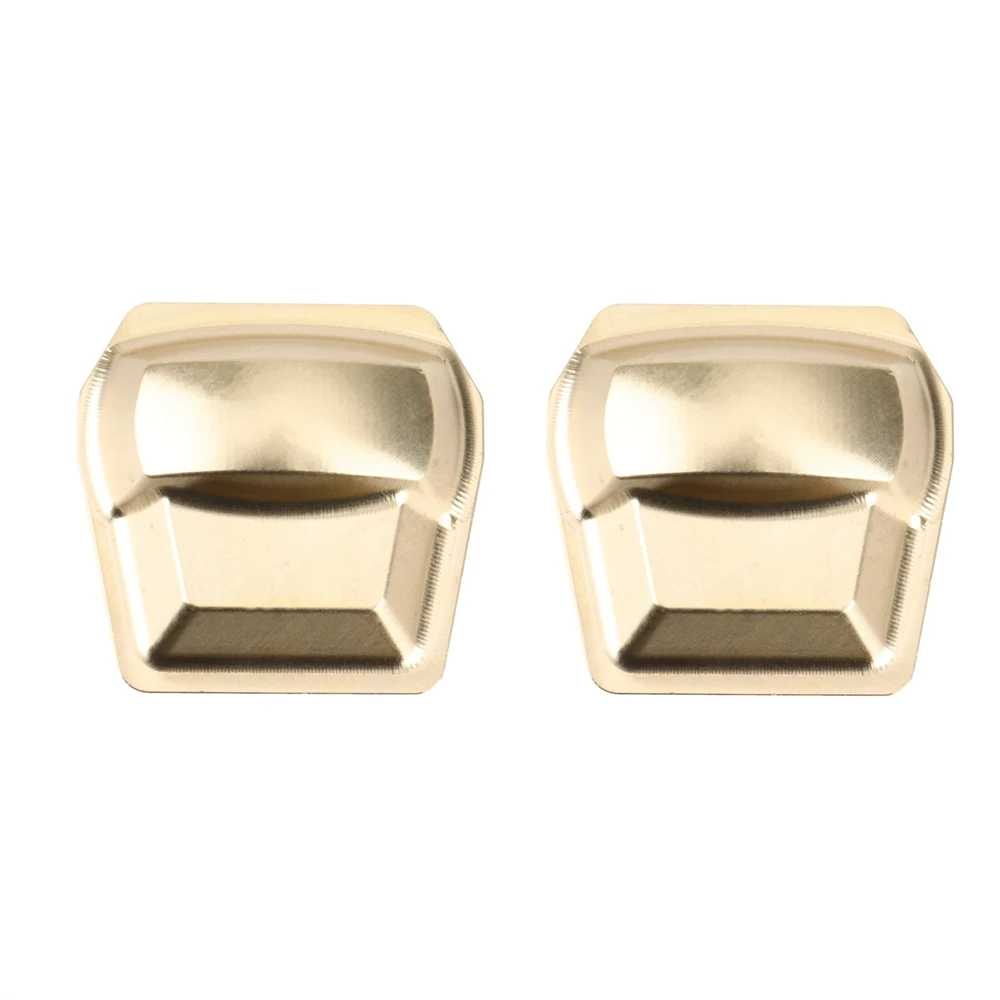 

Brass Diff Cover Heavy Duty Differential Axle Housing for Axial SCX6 AXI05000 1/6 RC Crawler Car Upgrades Parts,2