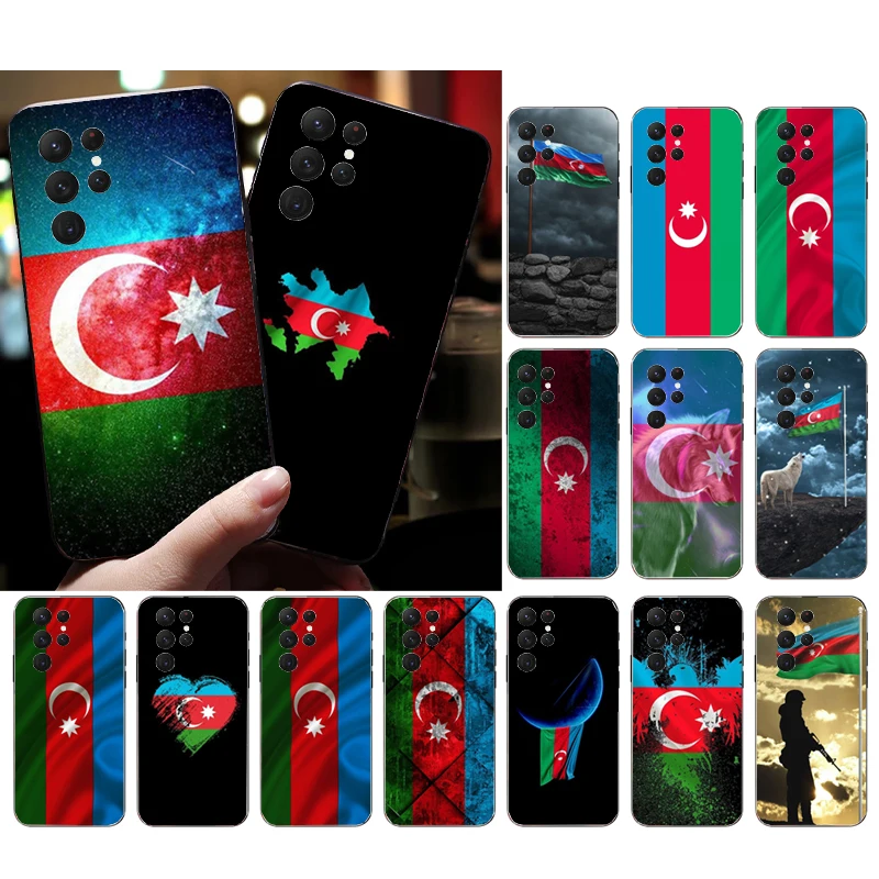 

Azerbaijan Flag Phone Case for Samsung Galaxy S23 S22 S21 S20 Ultra S20 S22 S21 S10E S20FE Note 10Plus 20 Ultra Funda