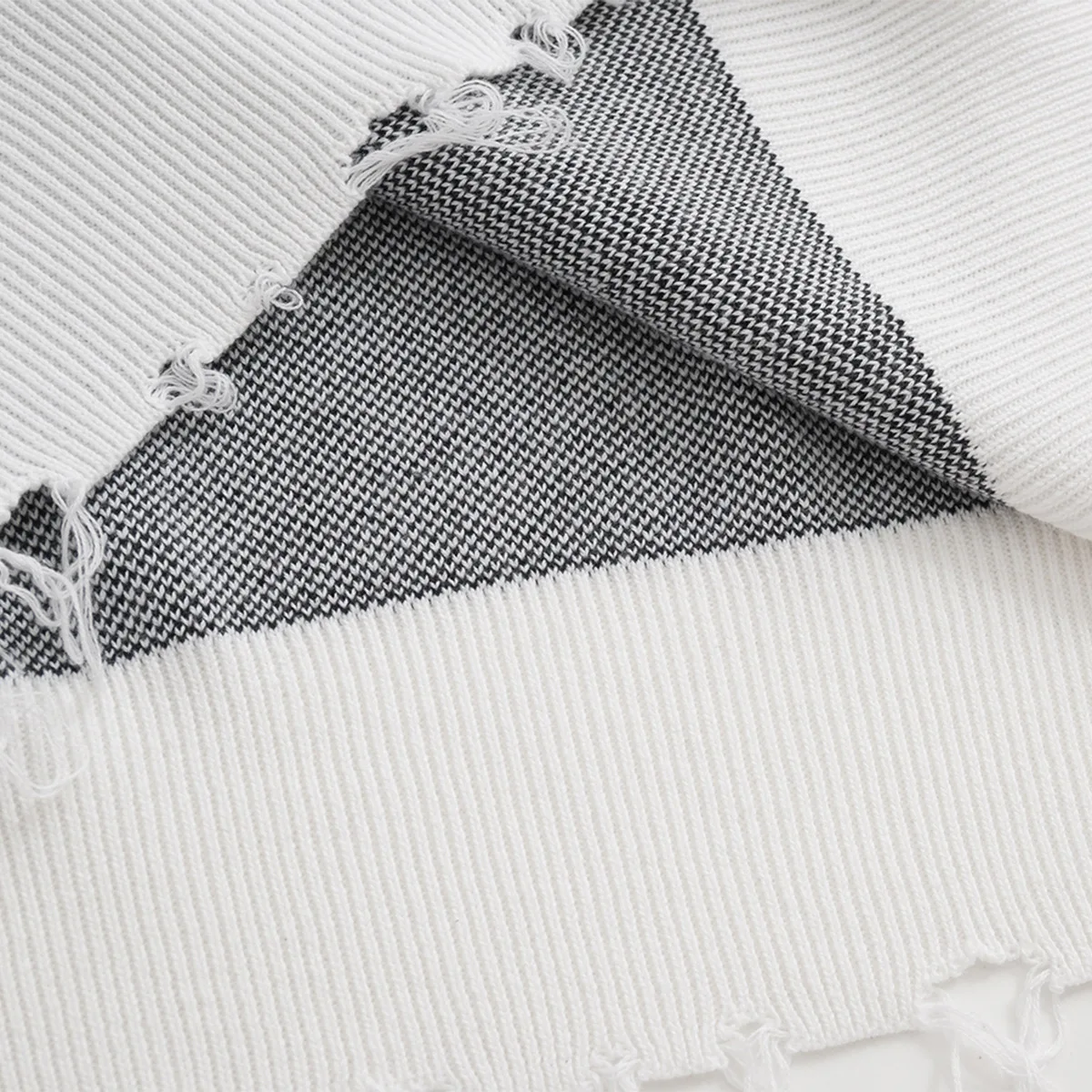 Модель 2024 года свитеры в стиле панк с рисунком граффити пуловер Харадзюку