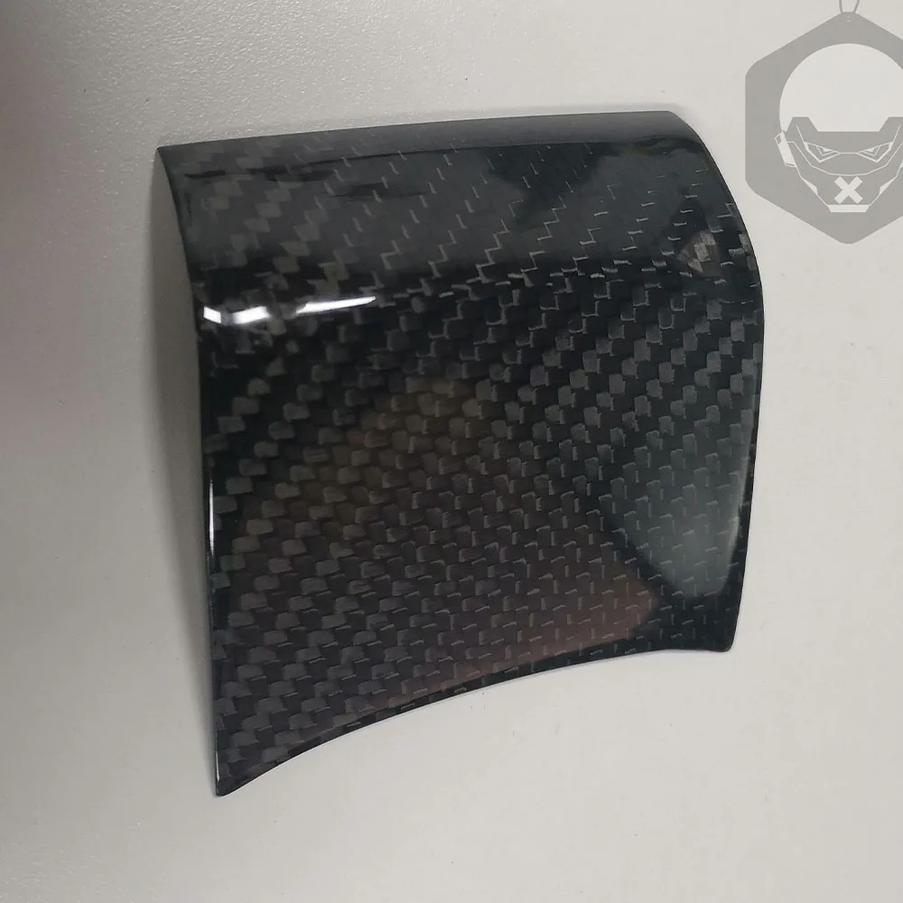 Ручка переключения передач автомобиля, панель панели, накладка из настоящего углеродного волокна для Honda Civic 10 поколения 2016-2020, аксессуары для внутренней отделки