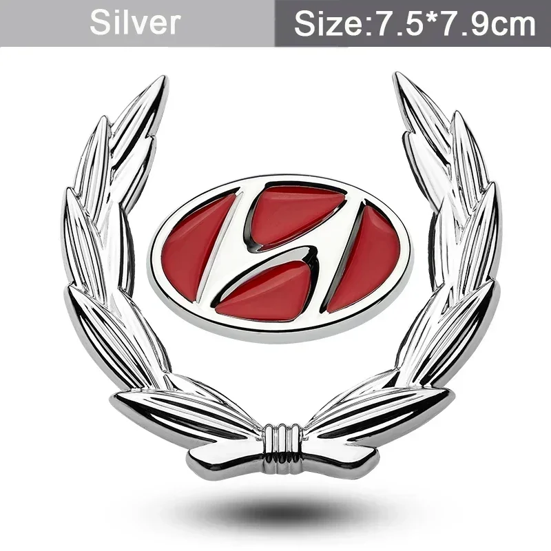 Для Hyundai I30 Tucson Solaris IX35 Sonata Encino Verna 3D металлическая эмблема окна багажника