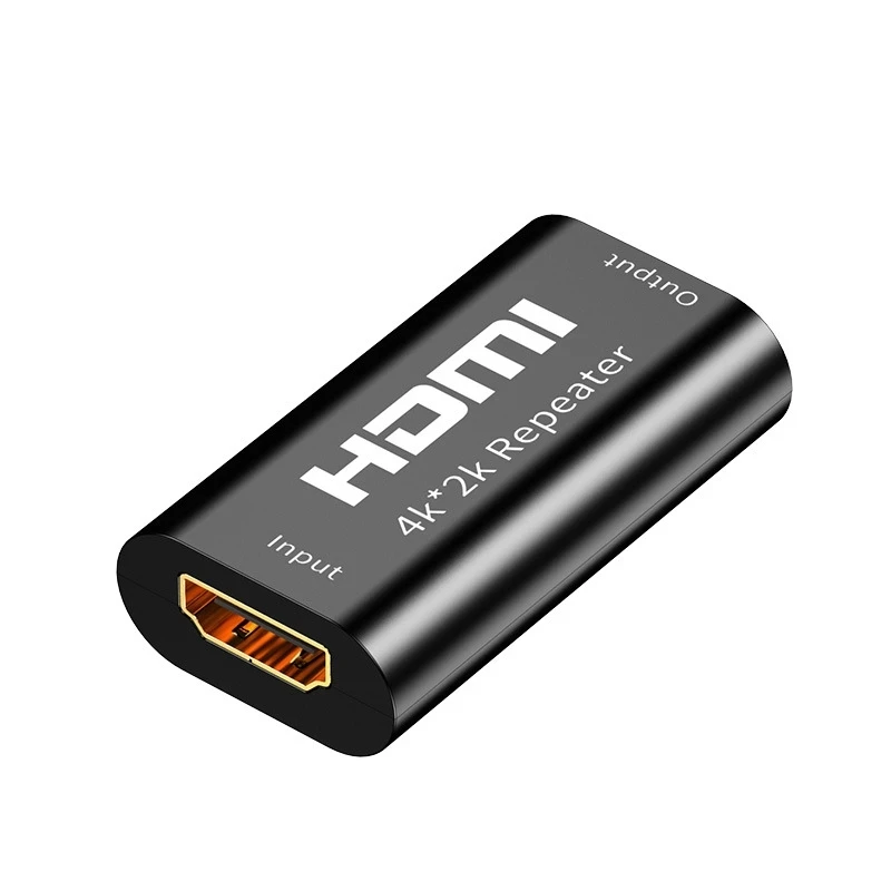 

HDMI-совместимый ретранслятор 4K UHD HD, гнездо-гнездо, усилитель 40 м, удлинитель до 40 метров, передача без потерь