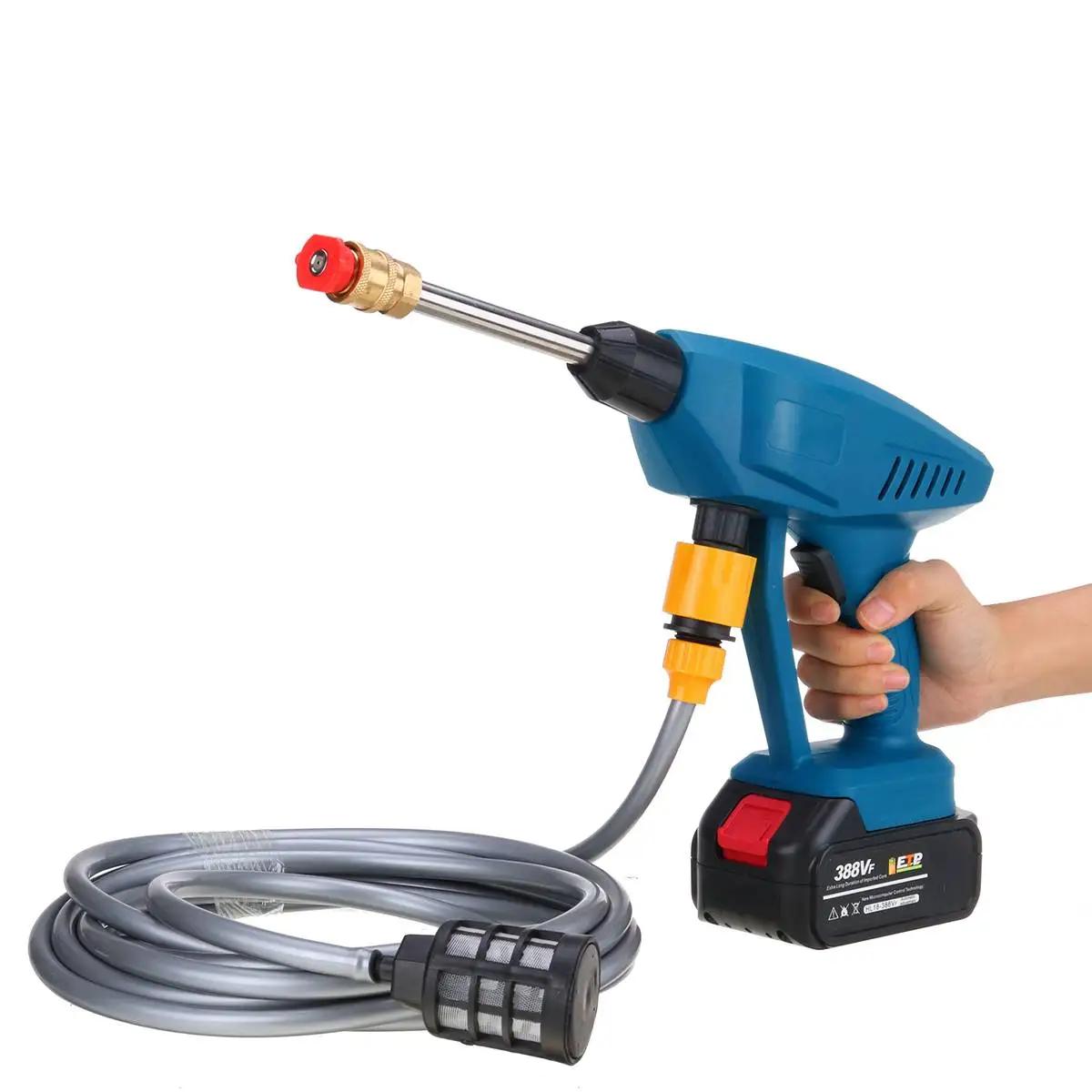 Беспроводной пистолет-распылитель для мойки автомобилей портативный