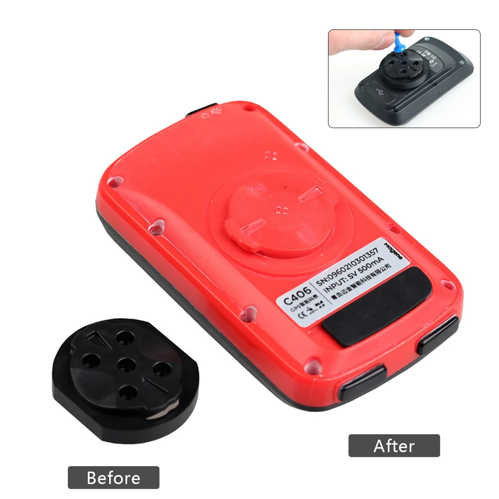 

Кронштейн для крепления велосипедного секундомера, Запасные детали, практичный набор для ремонта велосипедного компьютера, нейлоновые крепления для Garmin Bryton