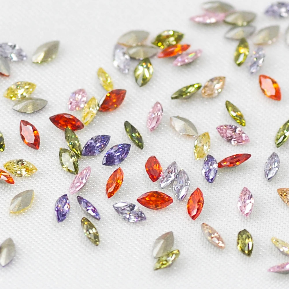 

1,5x3 мм мини-вспышка «конский глаз», роскошный циркониевый материал, аналогичный для самостоятельного дизайна ногтей/украшения, 50 шт.