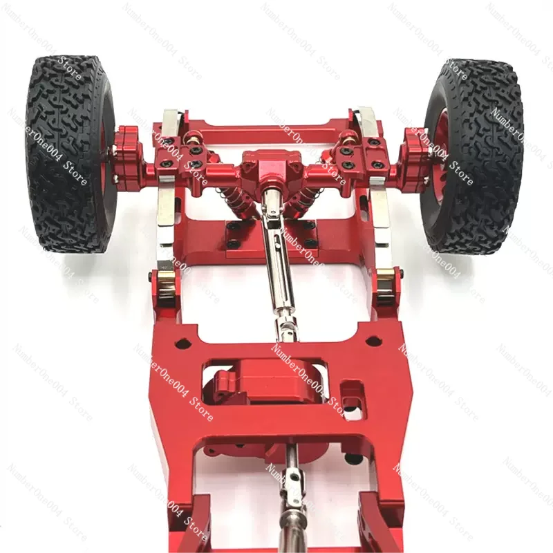 Фото Подходит для 1/12 MN82 LC79 RC Car Jintang Upgrade Door Bridge, комплект запасных частей для передних и задних амортизаторов №3