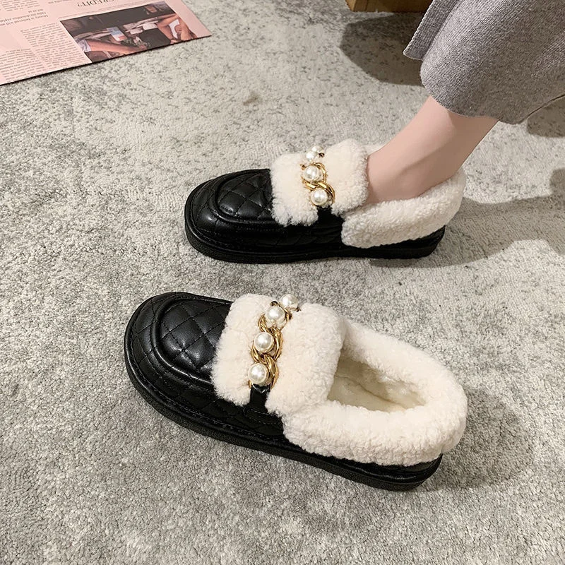 

Wool Shoes Women Wear 01 New Cotton Shoes in Wear Shoes and Snow Boots Women's