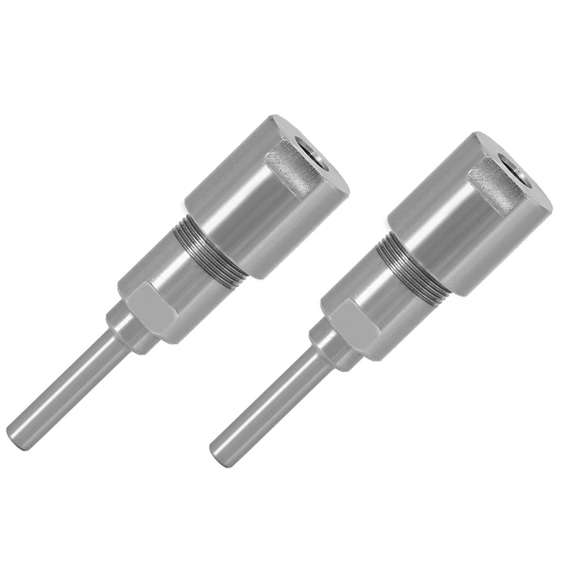 

2PCS 8Mm To 8Mm Extension Rod Conversion Chuck Suitable For Woodworking Milling Cutter Engraving Machine Accessories
