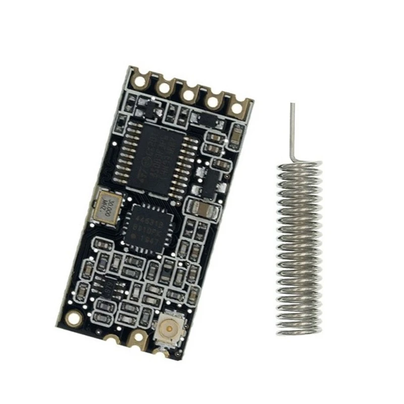 

SI4463 Wireless Serial Port Module SI4463 Wireless Microcontroller Serial , 433Mhz, 1000M With Antenna For Bluetooth