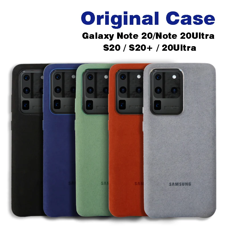 

100% Original GENUINE Samsung Note20 Ultra Case For Galaxy S20 / S20 Plus Leather Cover S20+ Ultra Premium Full Protect color