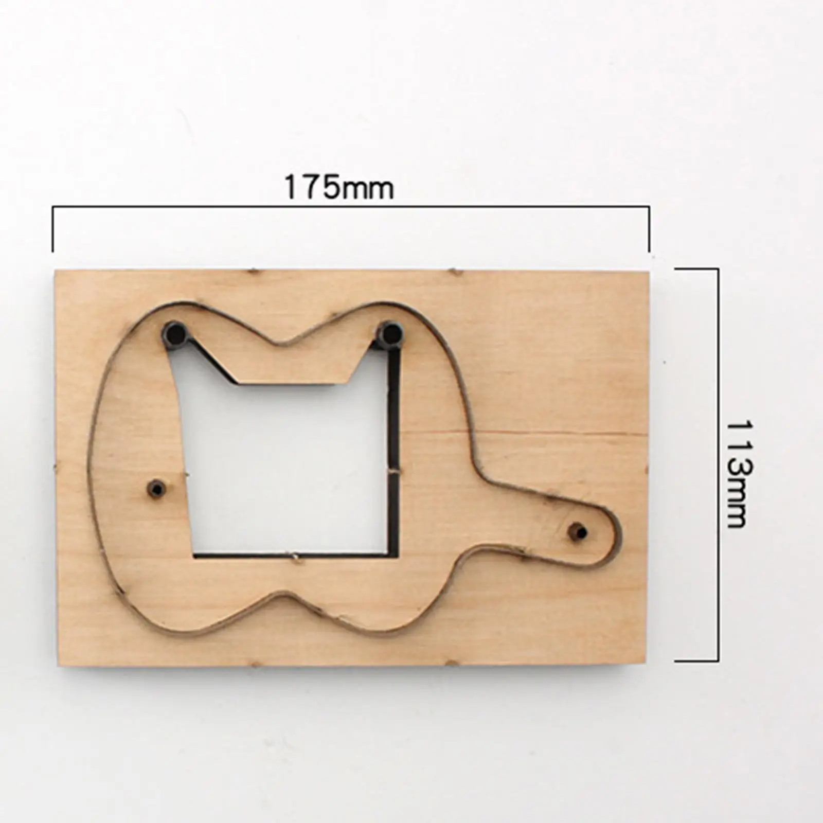 Шаблоны для ключей деревянный DIY металлический лезвие кожаный чехол шаблон