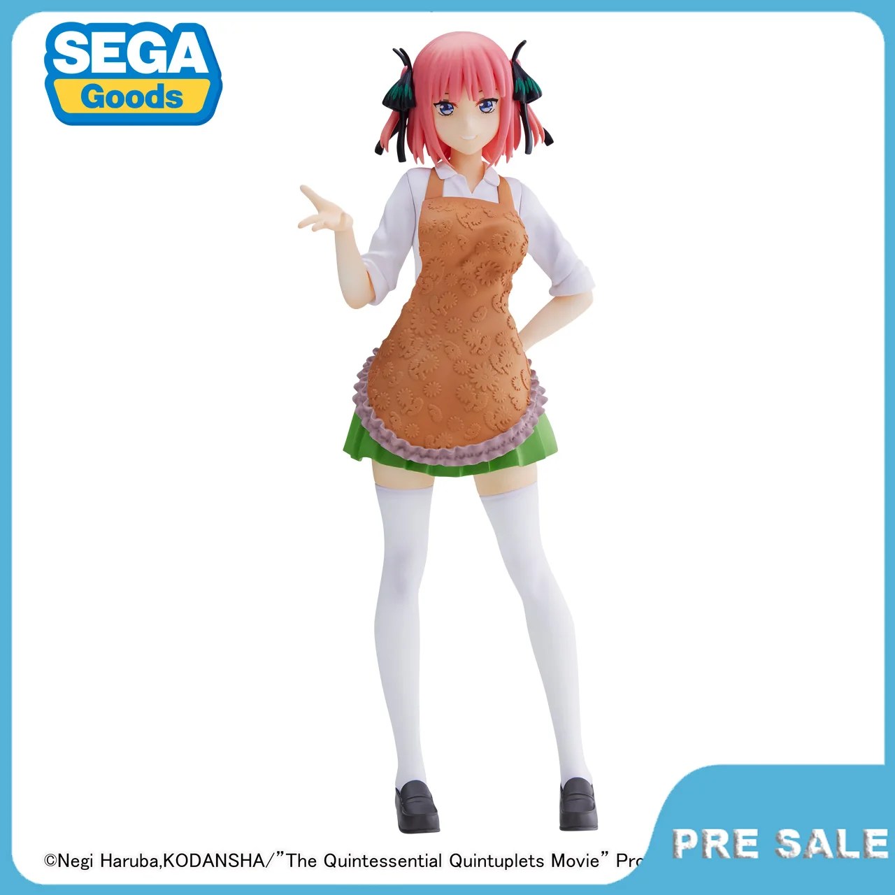 

Pre Sale Anime Nakano Nino The Quintessential Quintuplets Action Figure Original Hand Made Toy Collection Gifts for Kids 21Cm