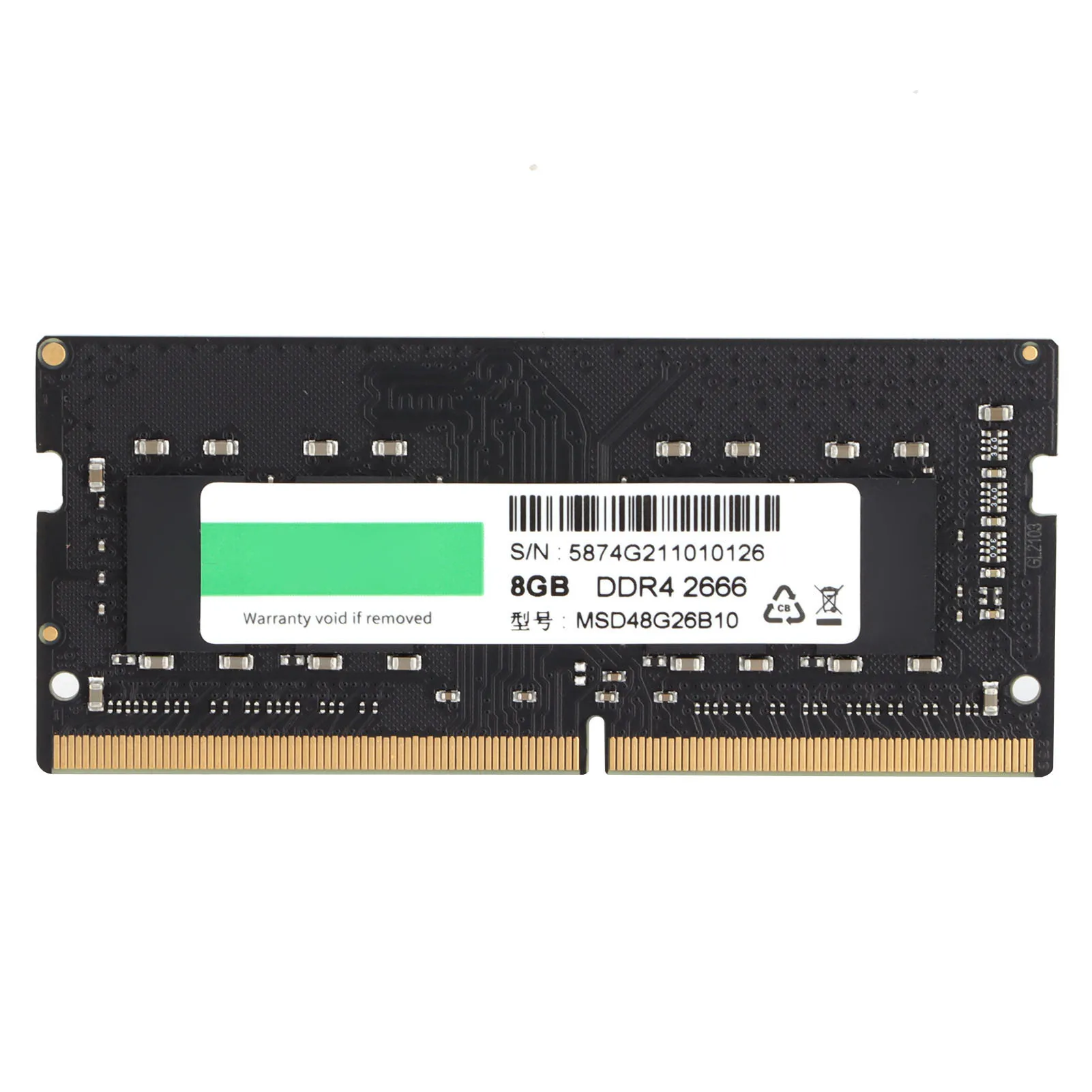 Модуль памяти 8 ГБ 2666 МГц DDR4 Высокоскоростная стабильная и высокоэффективная