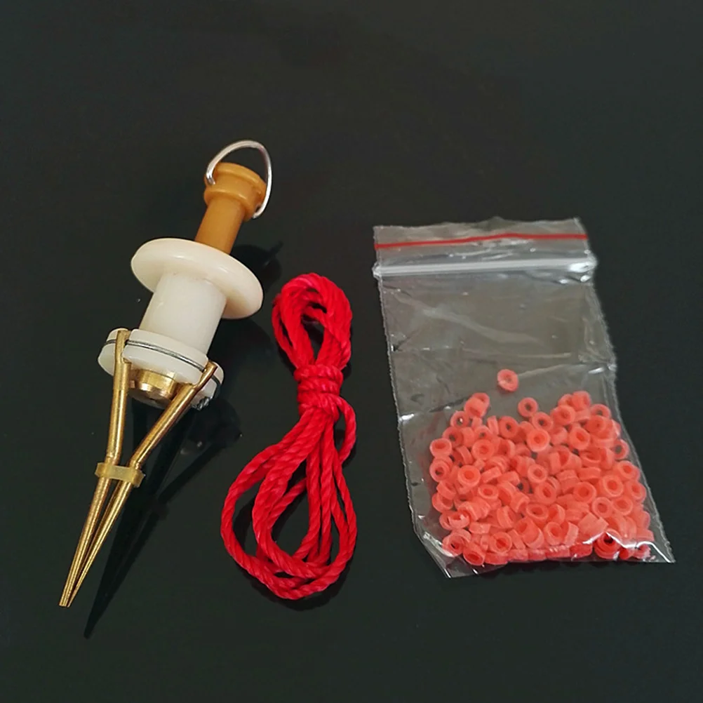 

Red Worm Bait Granules Bloodworm Earthworm Clips Fishing Tackle Tools Baits Clips Set Random Particle Color Worm Bait Clips