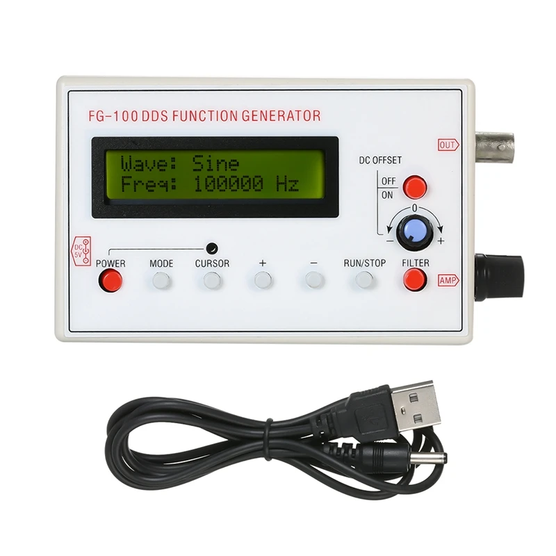 

GTBL DDS Functional Signal Generator Frequency Generator 1HZ-500KHZ