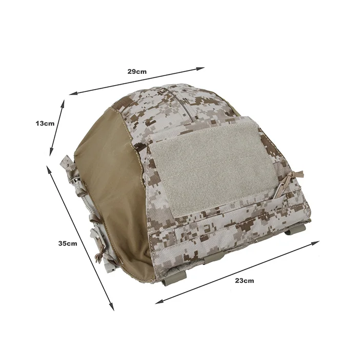 TM-3189 MTP Tactical Vest Zipper Bag 2.0 Backplane Multicam Fabric