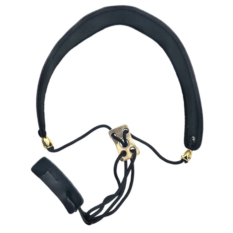 

Мягкий наплечный ремень для саксофона на шею, регулируемая длина 43-58 см