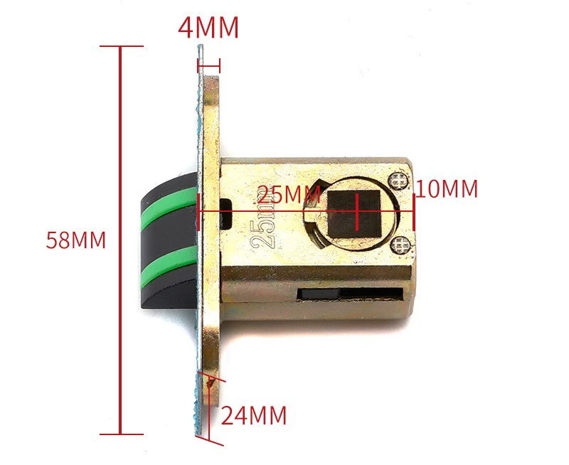 

Дверной замок для ванной комнаты из железа