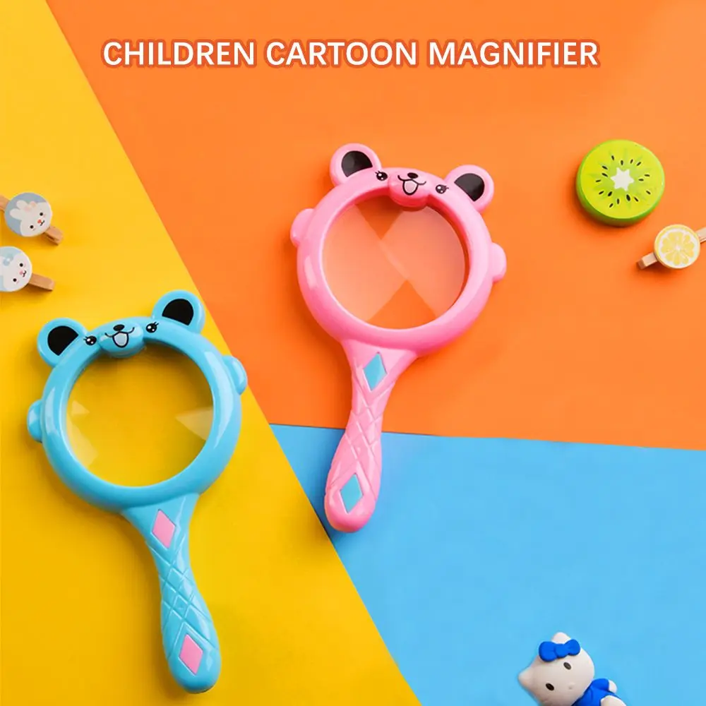 

Scientific Exploration Holding Hand-held Insect Observer Children Magnifier Students Toy Cartoon Magnifying Glass