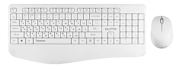 Набор Qumo Space K57/M75 (цвет черный) беспроводной 2.4G 104 клавиши - Цена: 1701