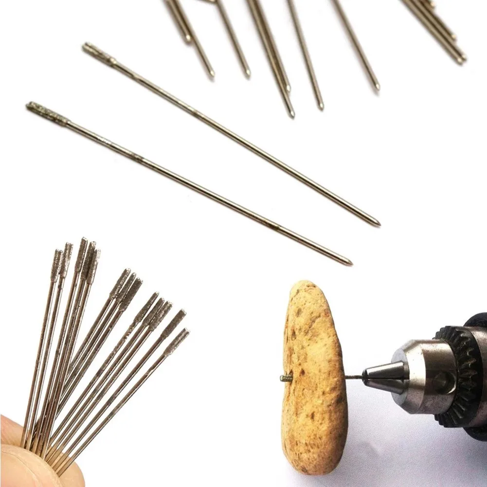 

20PCS1mm Mini Micro Twist Drill Bits Set Jewelry Drilling Bit Diamond Stone HSS Drill Bit Set For Jewelry Jade Marble Handicraft