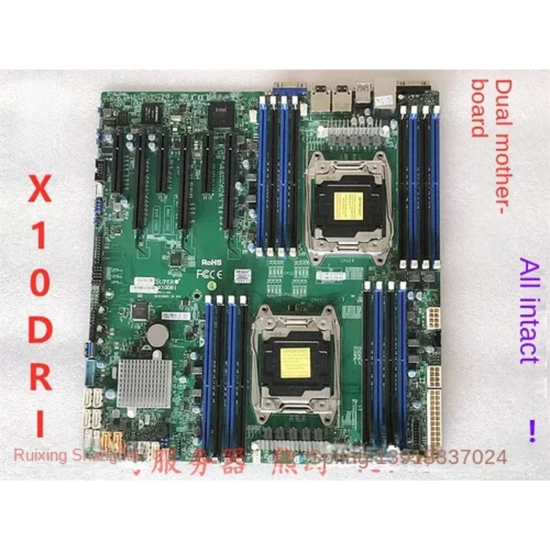 X10DRI X10DAI X10DRL-I X10DRH-I Dual X99 Материнская плата M2 X11DPi NT