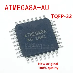 New Original ATMEGA8A-AU QFP-32 ATMEGA8A TQFP ATMEGA8 MEGA8A-AU 8A-AU (1-100PCS)