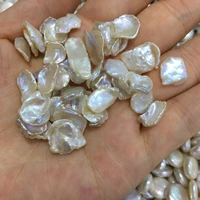 10pcs aanatural freshwater pearl petal regeneration beads 10 13mm for jewelry makingdiy necklace bracelet accessories charm gift
