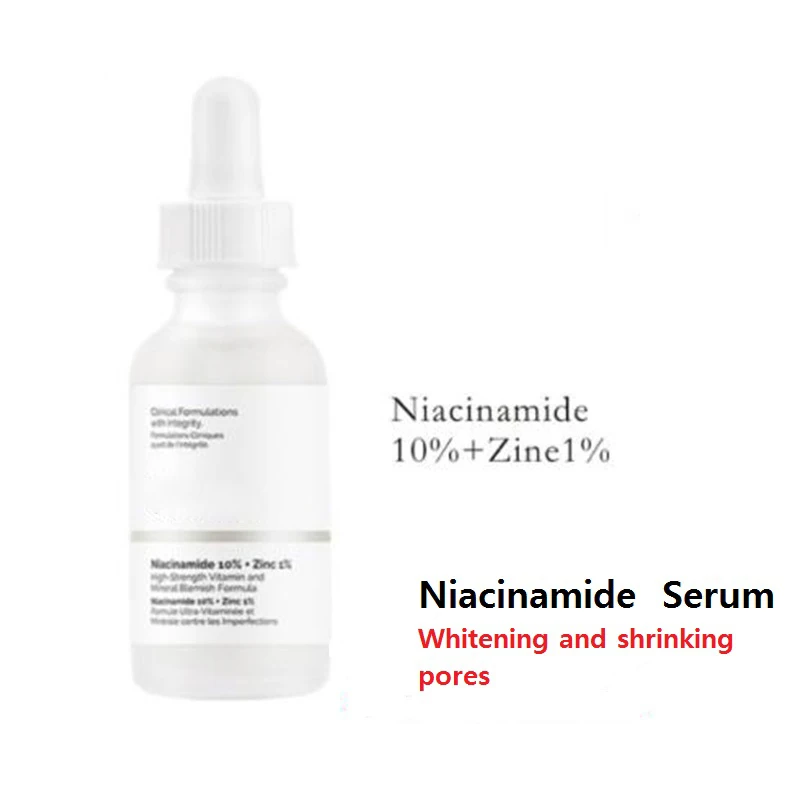 

Niacinamide 10% + Zinc 1% High Strength Vitamin And Mineral Blemish Formula Oil Control Whitening Moisturizing Serum
