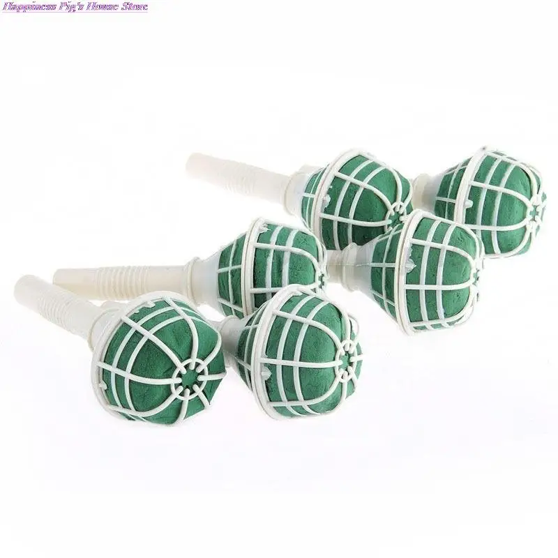 

1Pc Foam Bouquet Holder Bloemen Plastic Bruiloft Levert Bloem Houder Decoratie Diy Bridal Steekschuim Boeket Handvat Base