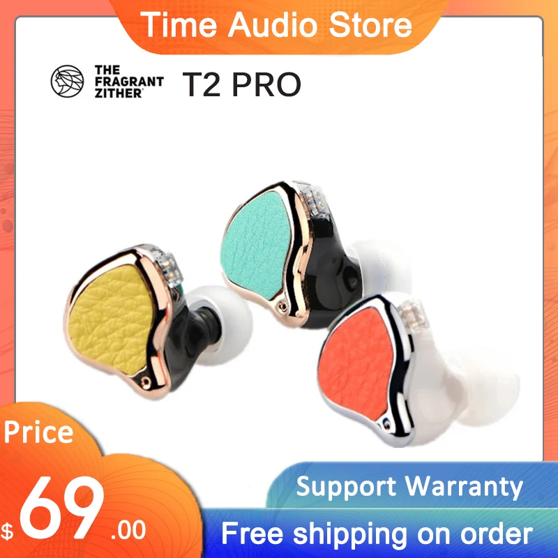 Двойная Магнитная схема TFZ T2 PRO, Динамический драйвер 2,0, Hi-Fi наушники, игровая гарнитура с улучшенным кабелем LIVE S2