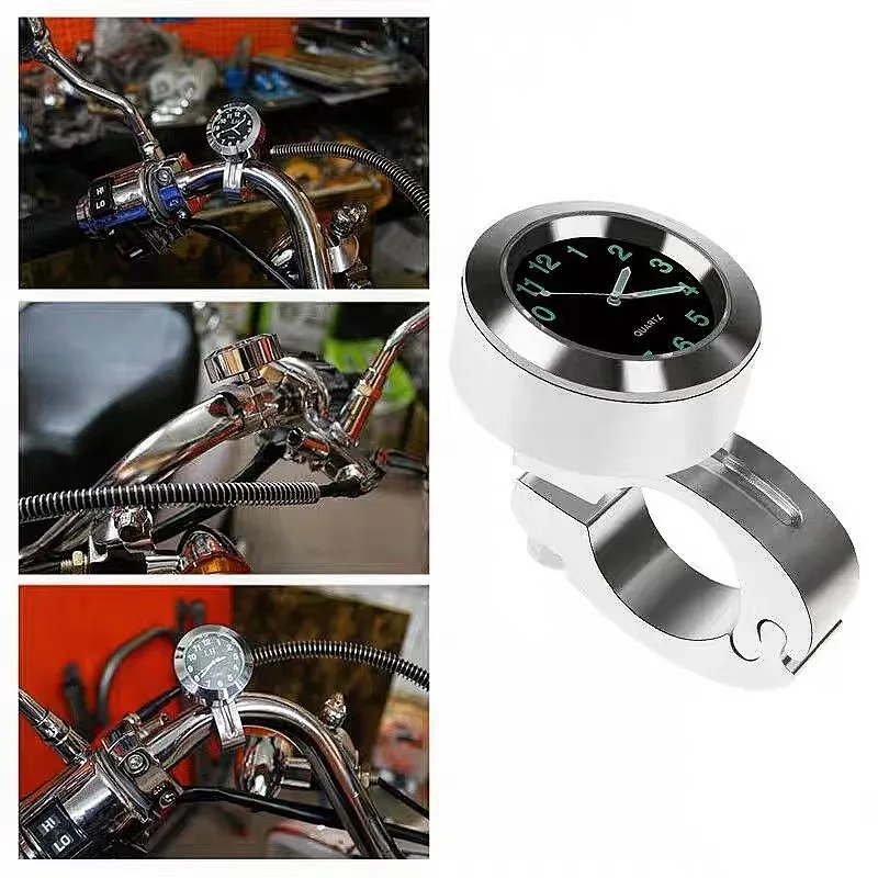 

For Harley Davidson Sport ROADSTER Street 750 Motorcycle Accessories Universal 22-25MM Motorcycle Handlebar Mount Quartz Clock
