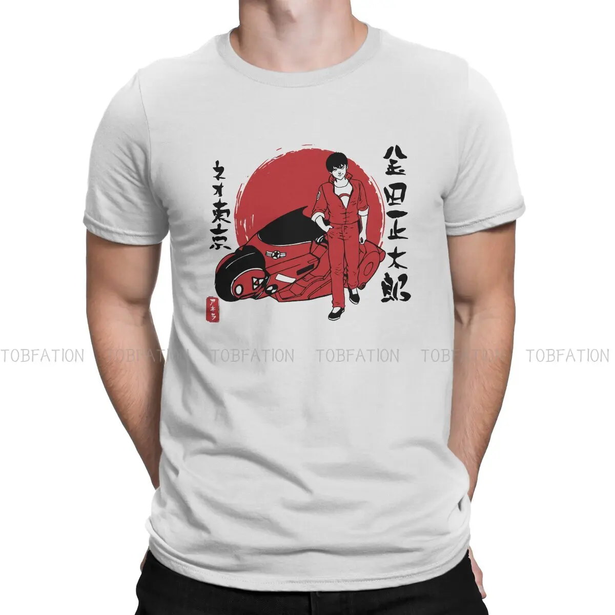 

Футболки Akira Kaori фильм 100% хлопок Ретро Kaneda Персонализированная Мужская футболка забавная одежда 6XL