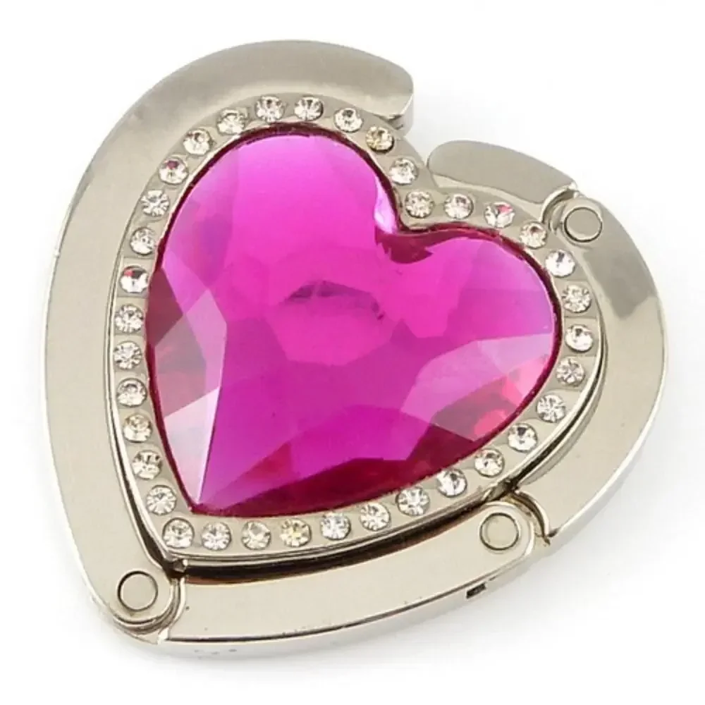 

Складной металлический держатель для сумок с кристаллами