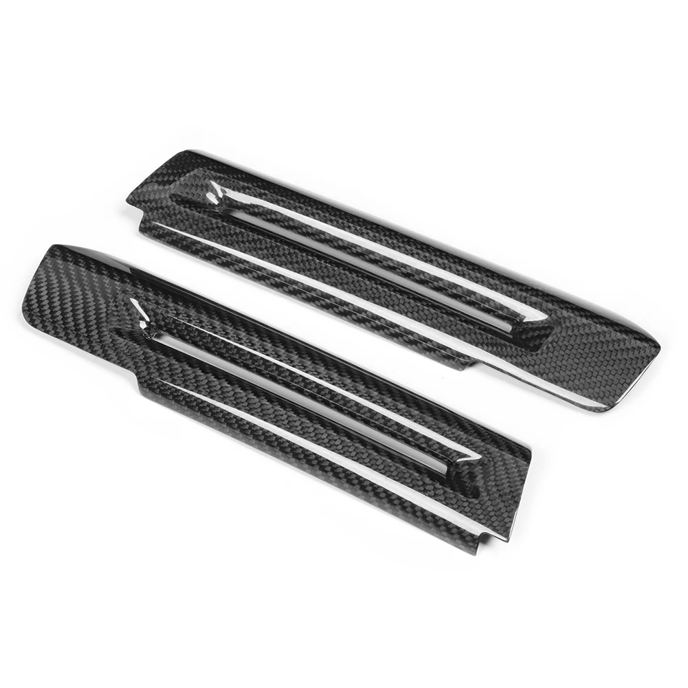 

Pair of Carbon Fiber Interior Door Armrest Decor Cover Trim Fit for Ford Mustang 2014-2018 interior