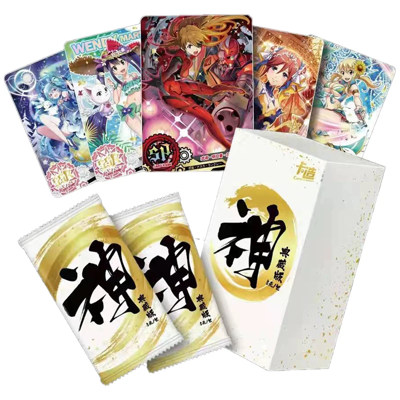 

The Cards of God Anime Figures Flash Cards Demon Slayer Bronzing Barrage SSR Collection Cards Toys Birthday Gifts for Children