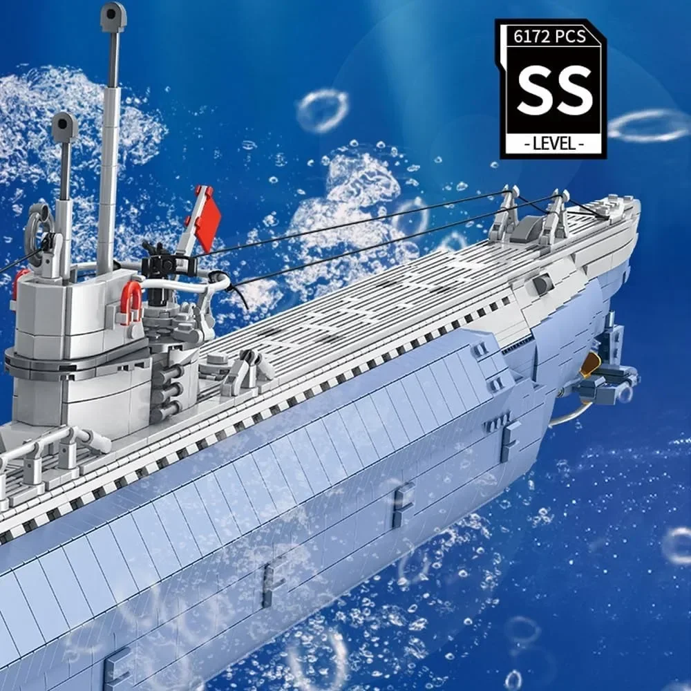 Военное оружие времен Второй мировой войны MOC 628011 вибрическая подводная лодка