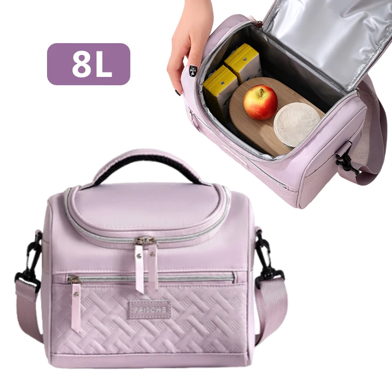 Изолированная сумка для ланча сумка-холодильник долговечная холодного хранения