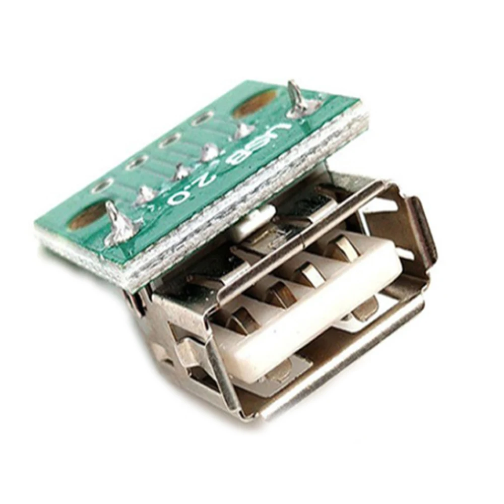 

10pcs MICRO USB To DIP Adapter 5pin Female Connector B Type PCB Converter Breadboard USB-01 Switch Board SMT Mother Seat