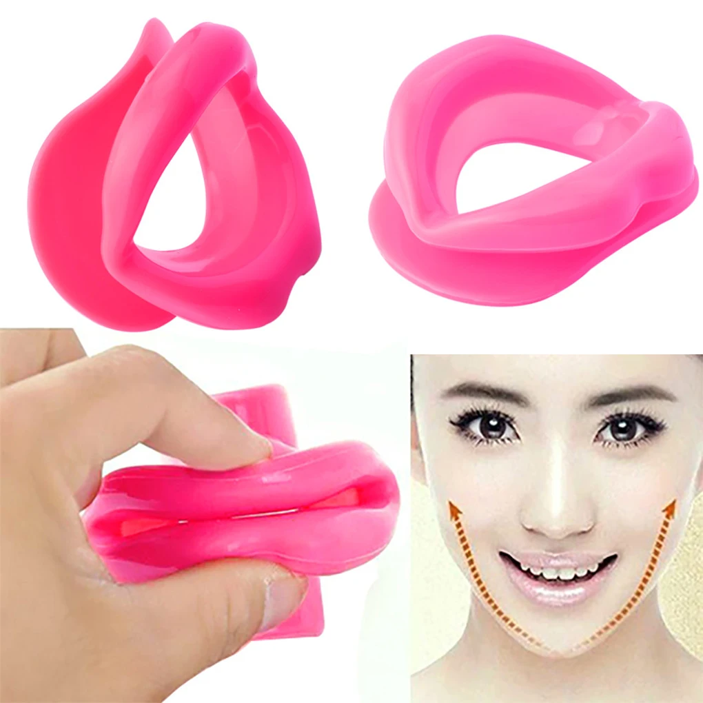 

Lips Massage Slim Exerciser Silicone Anti Aging Face Slimming Anti Cellulite Wrinkle Rermoval Women Lip Trainer Face Lift Tools