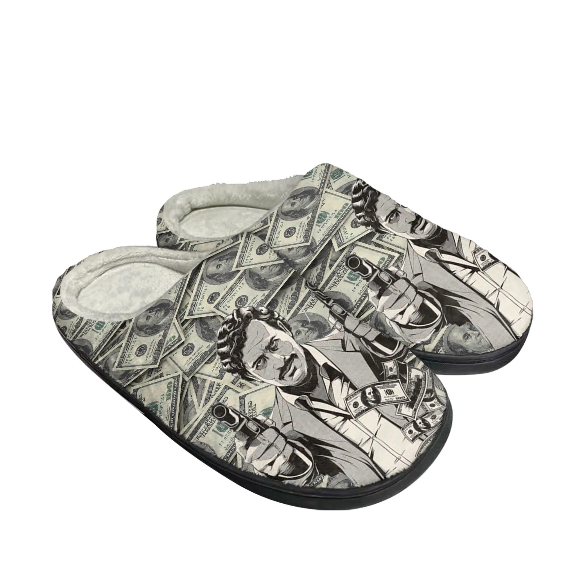 

Narcos Home Cotton Slippers Mens Womens Pablo Escobar Plush Bedroom Casual Keep Warm Shoes Thermal Indoor Slipper Custom Shoe