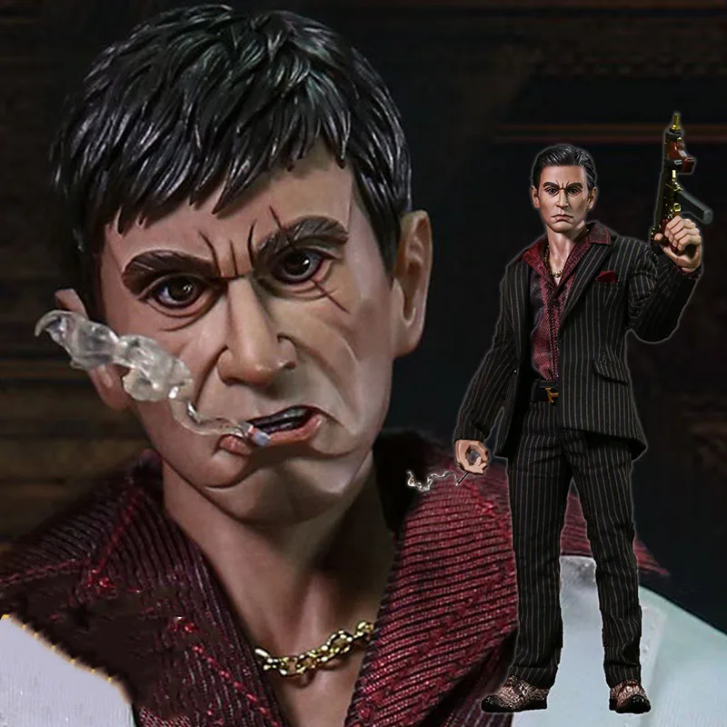 

Damtoys Gk023 1/6 Men Soldier Gangsters Kingdom Family Leader Angelo With Weapon 12Inch Action Figure Body