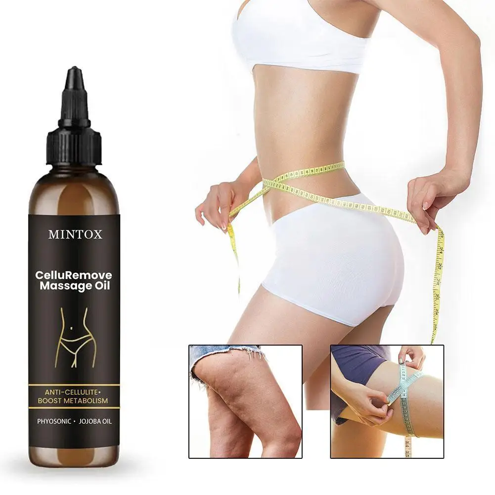 

100ml Body Slimming Essential Oil Celluremove Massage Firming Body Tightening Oil Cellulite Massage Lifting Care Lose F4Q8
