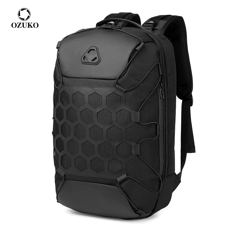 

OZUKO New Men Fashion Backpacks 15.6" Anti-theft Laptop Backpacks For Teenager School Bags Male Waterproof Travel Bags Mochilas